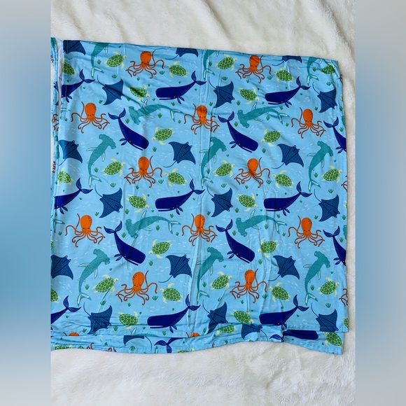 🐳🐙Like New LS Marine Life Swaddle Set🐙🐳 - Picture 3 of 5